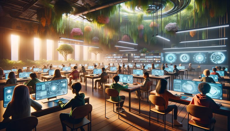 Building a Sustainable Education System with AI