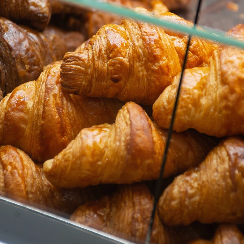 Croissants are the most famous French food in the world