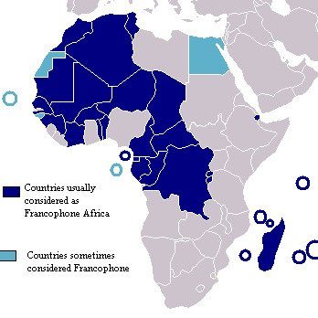 French speaking countries in Africa