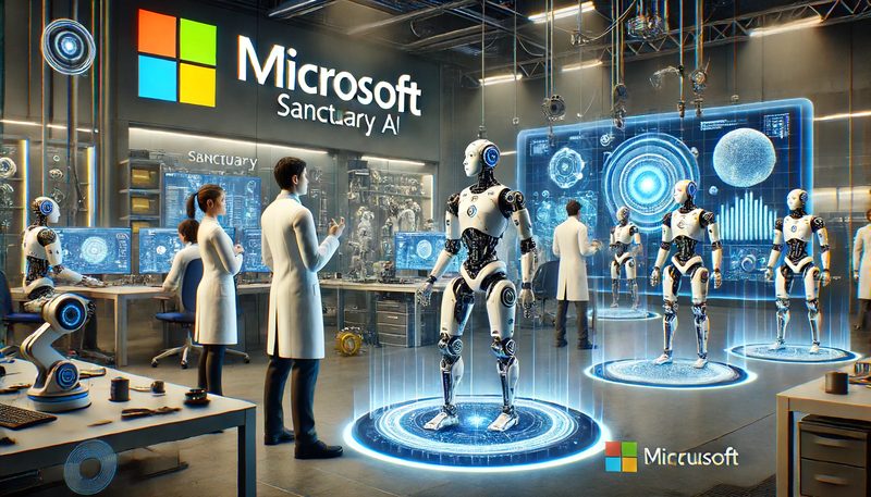 Microsoft Teams Up with Sanctuary AI to Develop Humanoid Robots