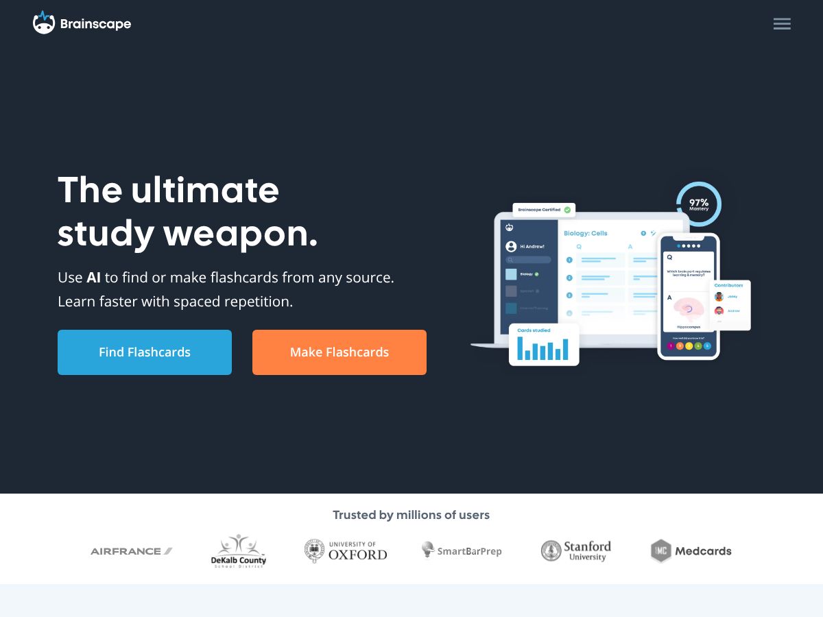 Brainscape screenshot