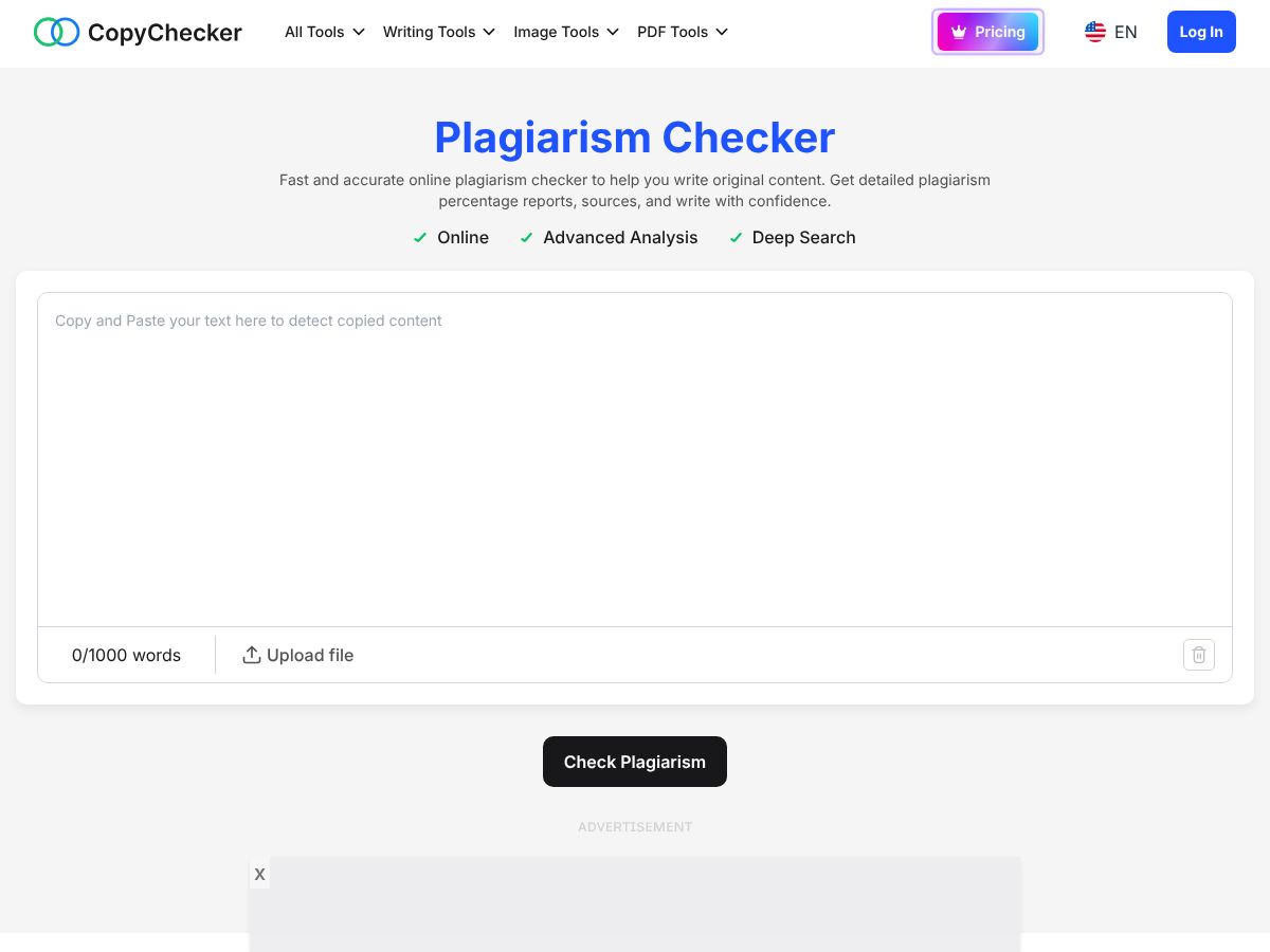 CopyChecker screenshot