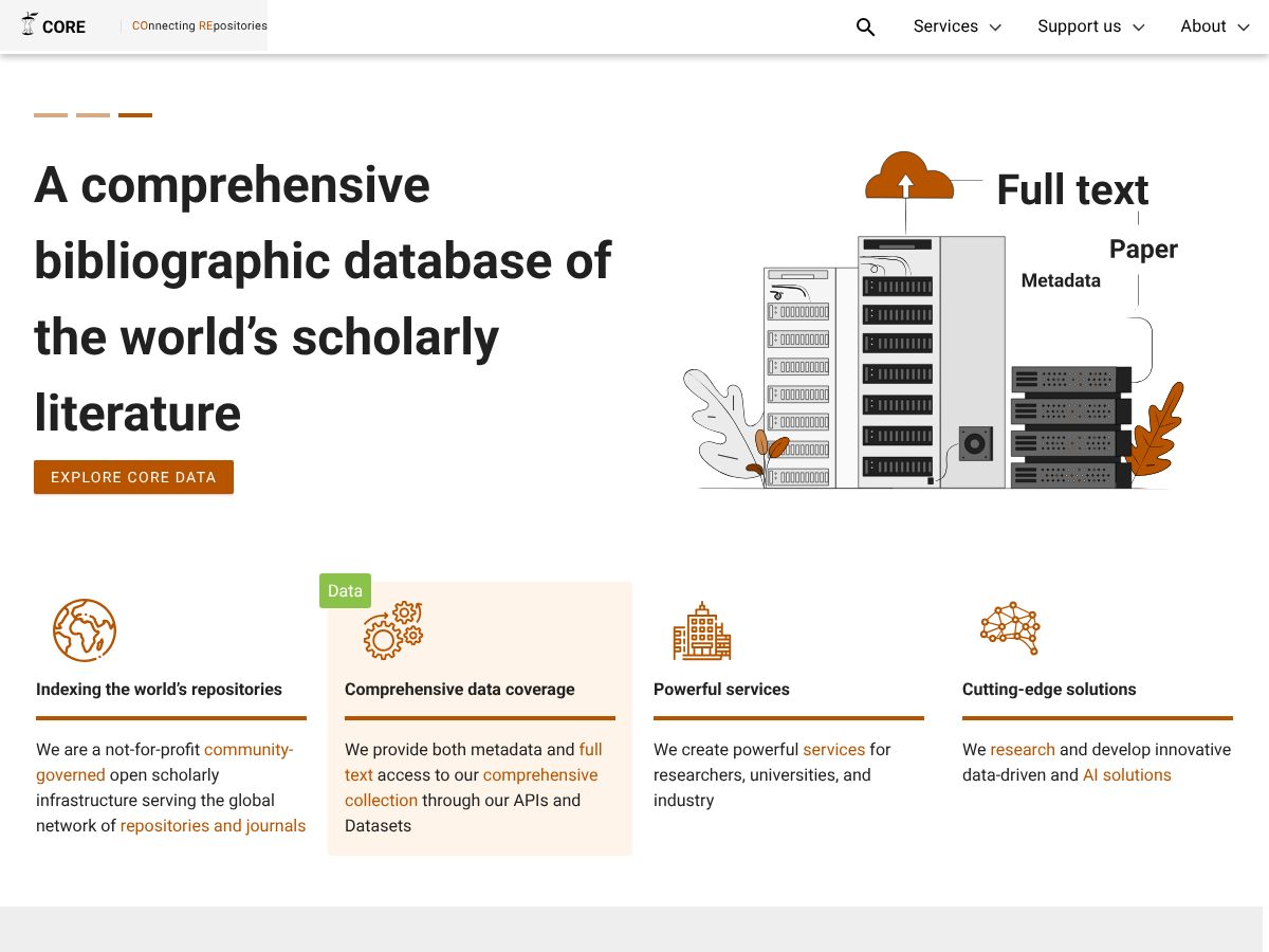Core Discovery screenshot