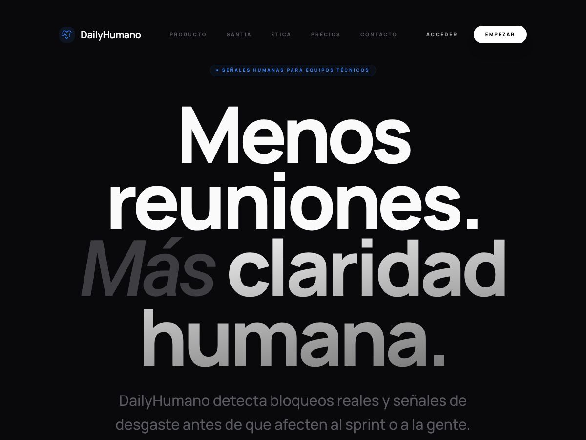 DailyHumano screenshot