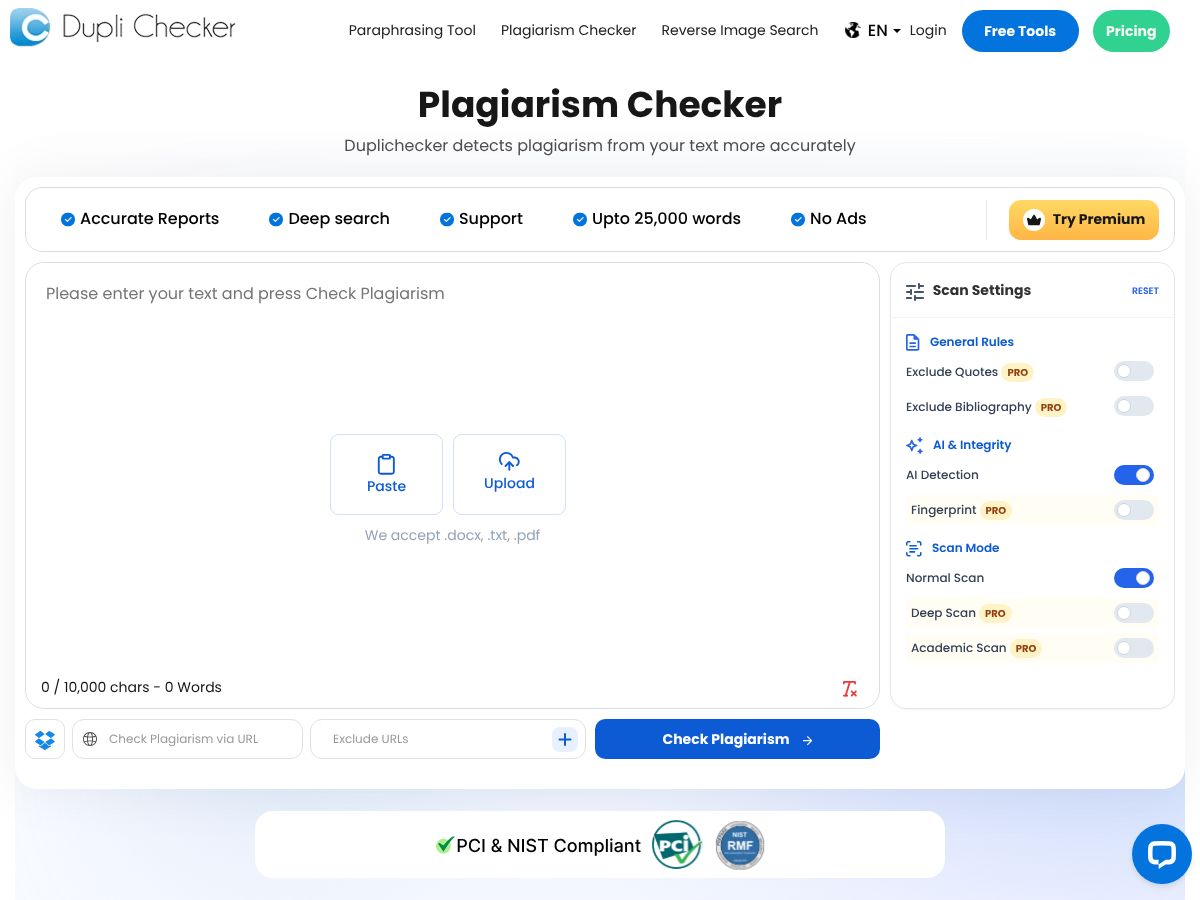 Dupli Checker screenshot