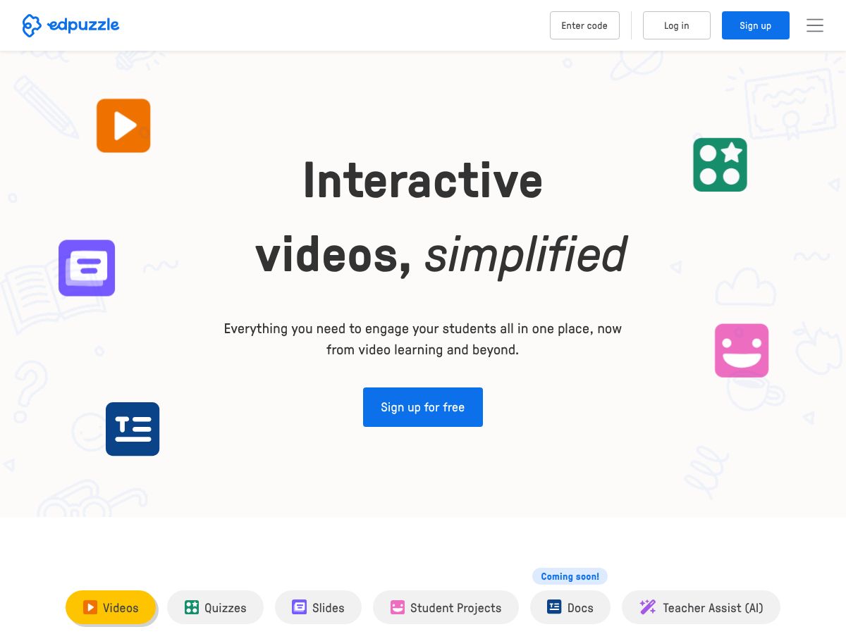 Edpuzzle screenshot