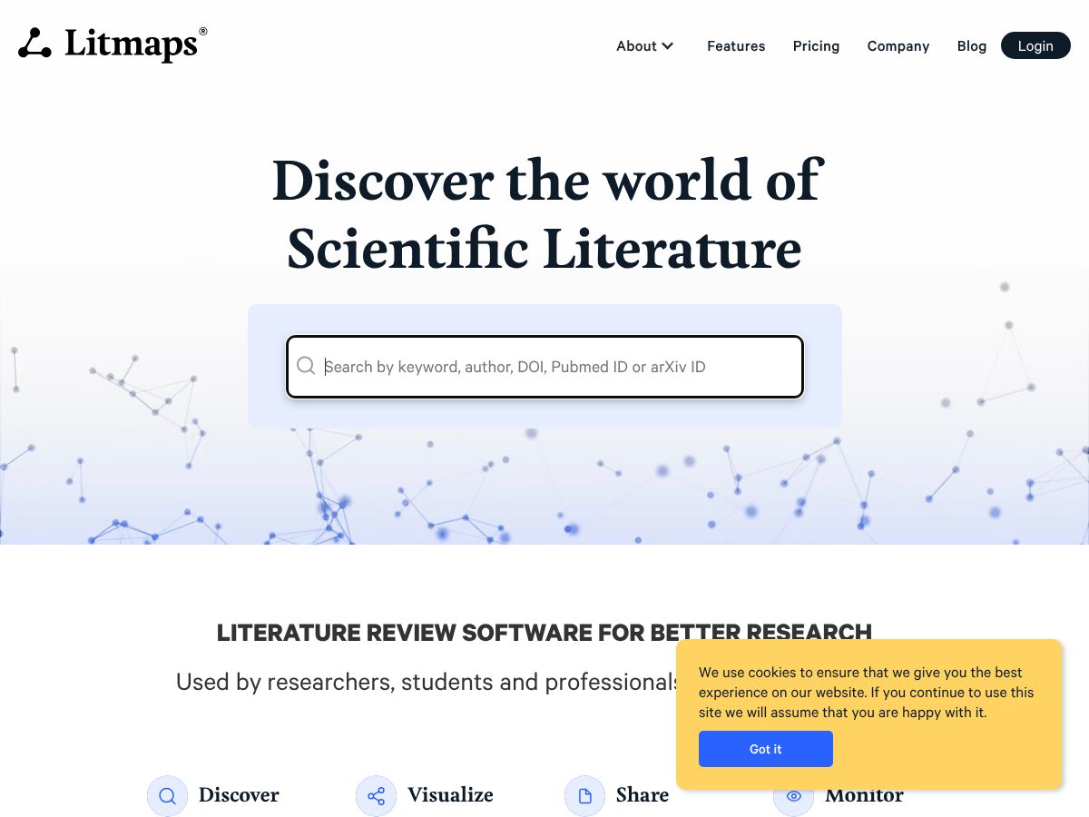 LitMaps screenshot