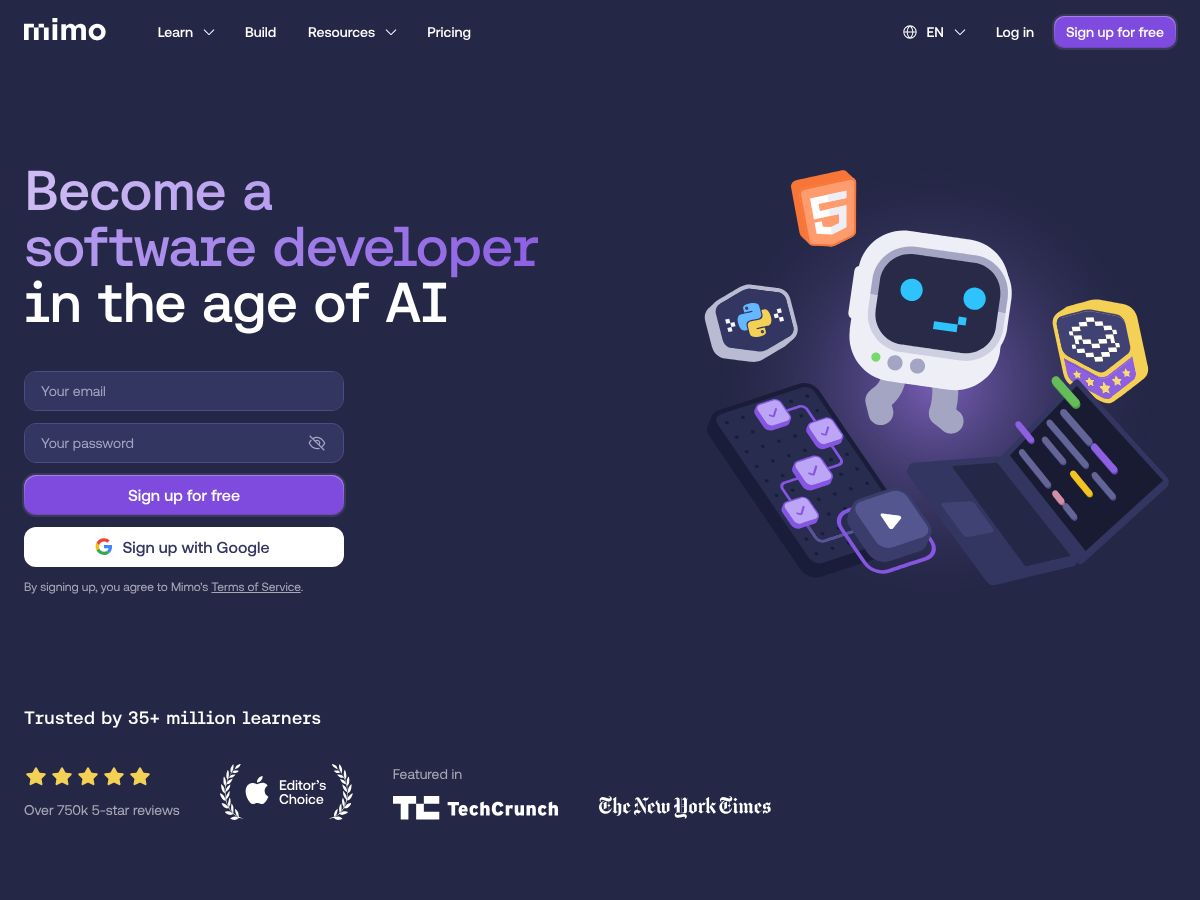 Mimo screenshot