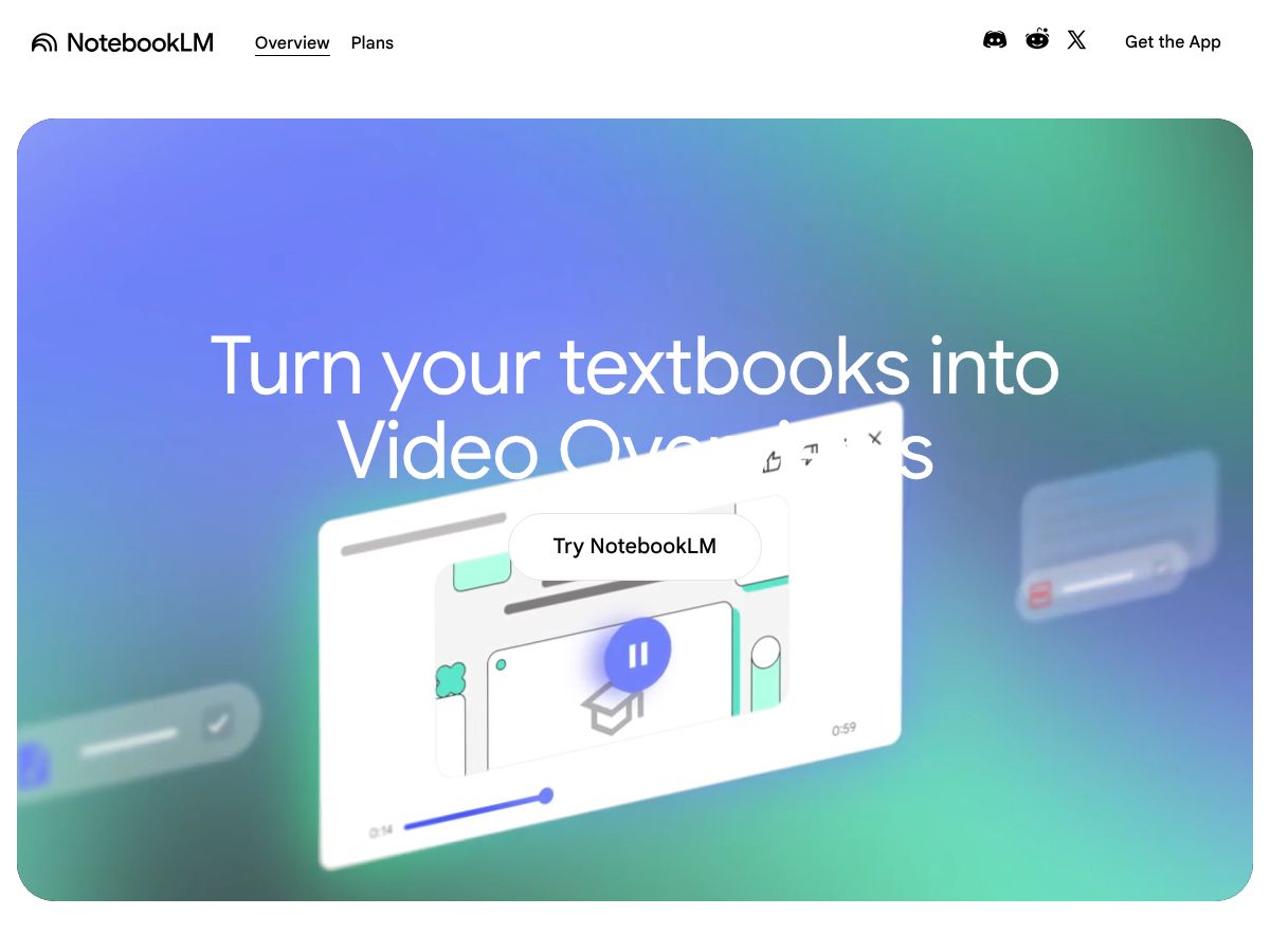 NotebookLM screenshot