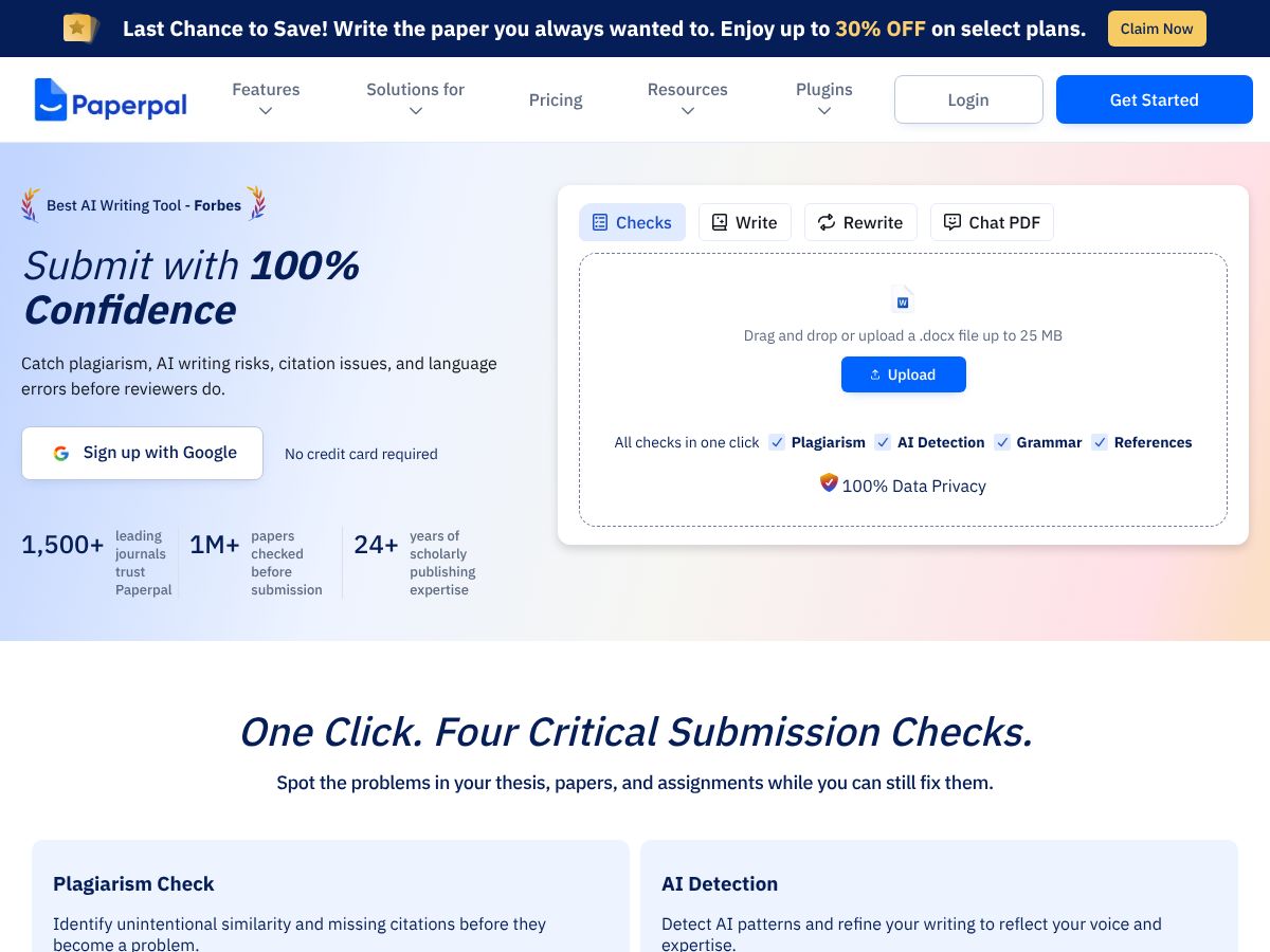 Paperpal screenshot