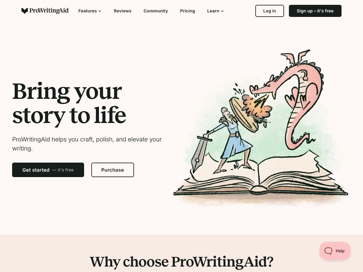 ProWritingAid screenshot
