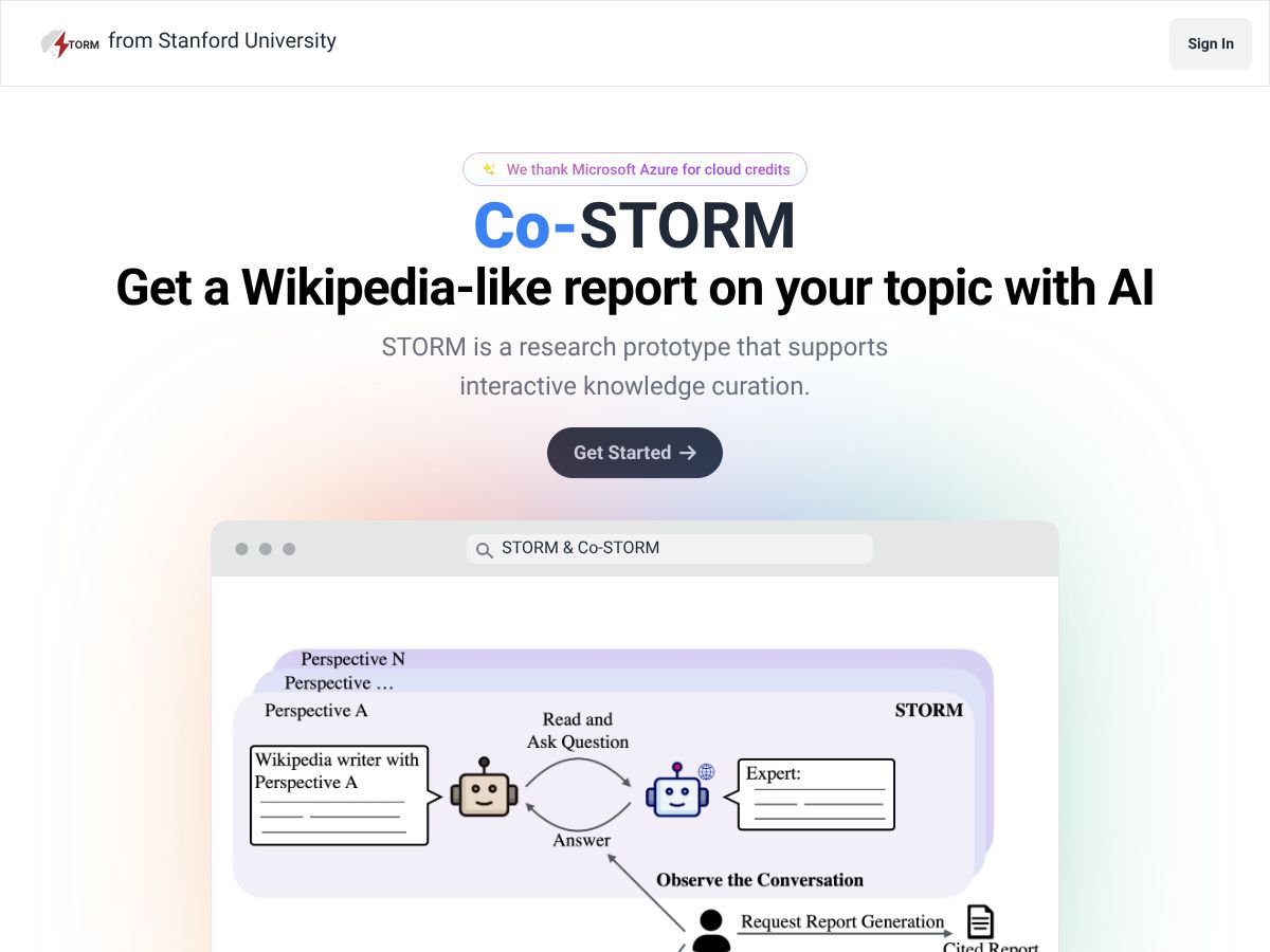STORM screenshot