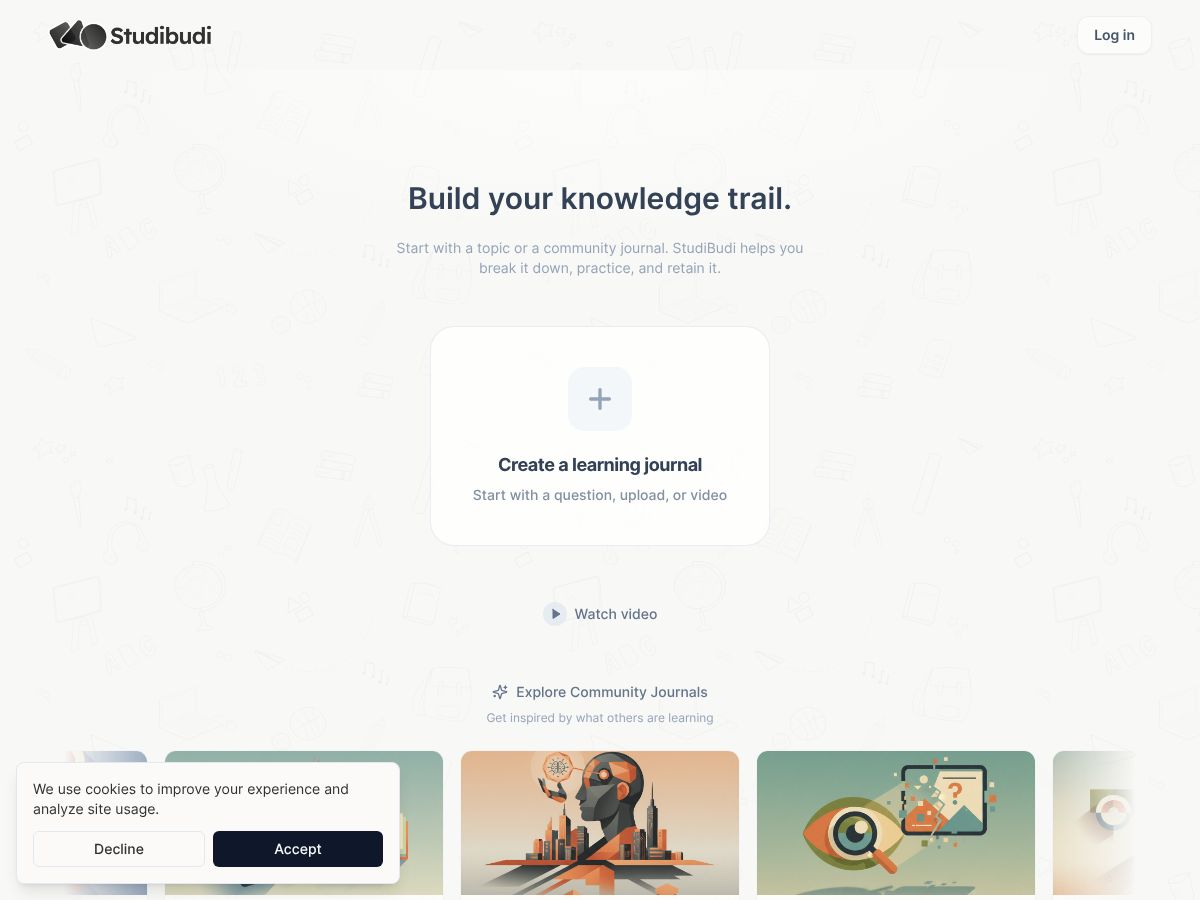 Studibudi screenshot