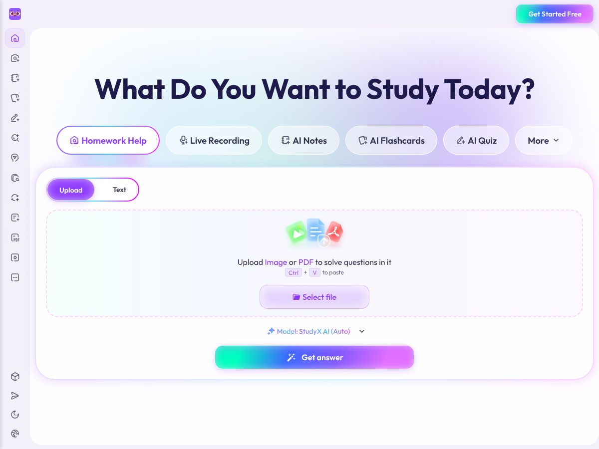 StudyX screenshot