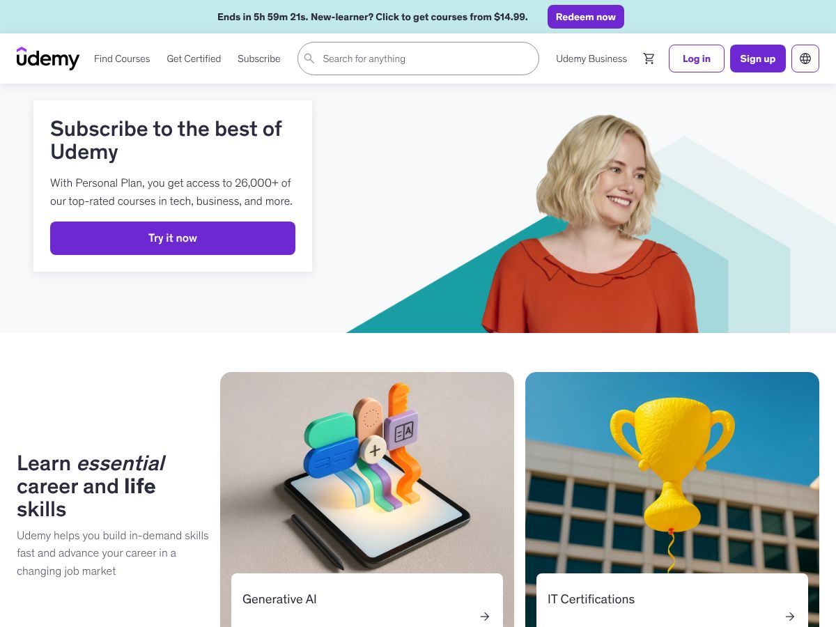 Udemy screenshot