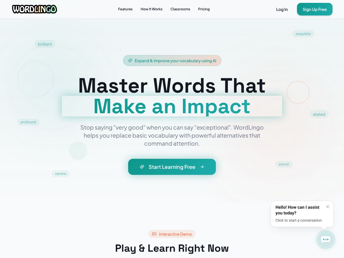 WordLingo screenshot