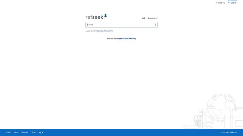 RefSeek screenshot